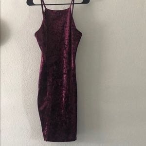 Forever 21 Midi Suede Dress